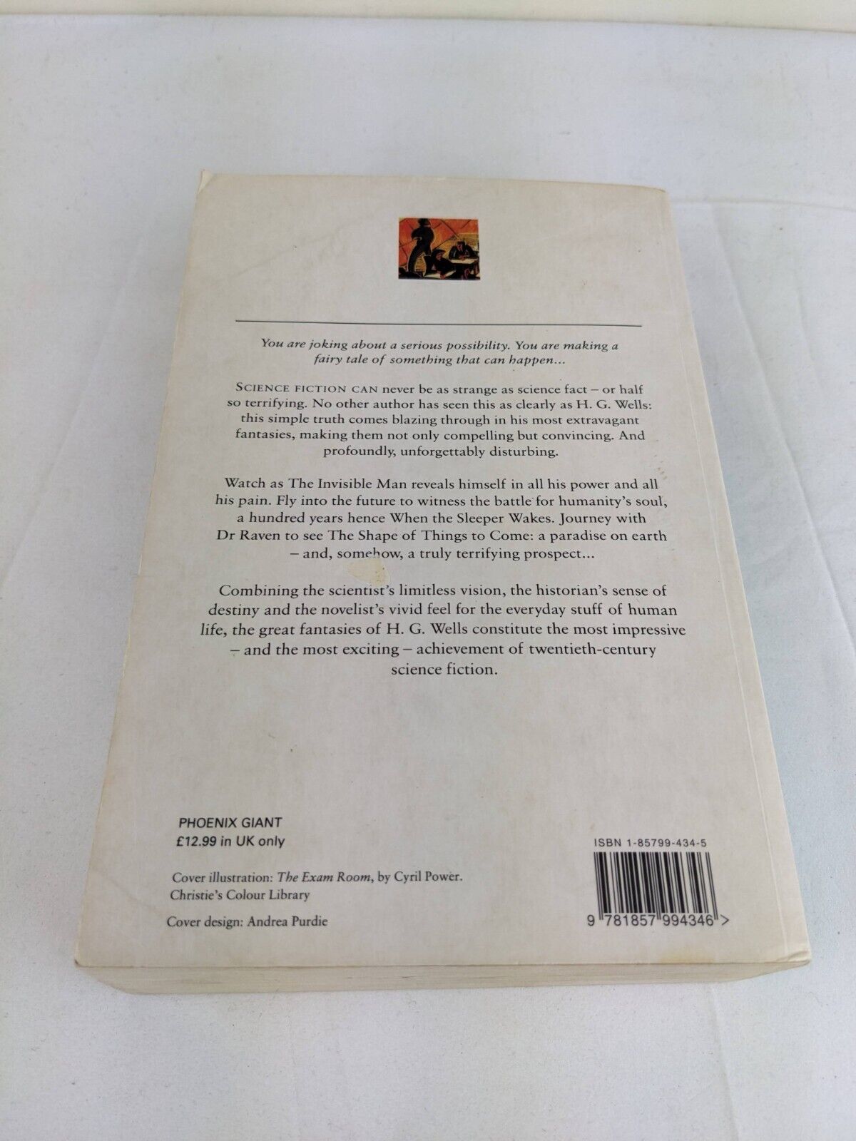 Invisible Man, Sleeper wakes & Shape of things to come H. G. Wells 1996