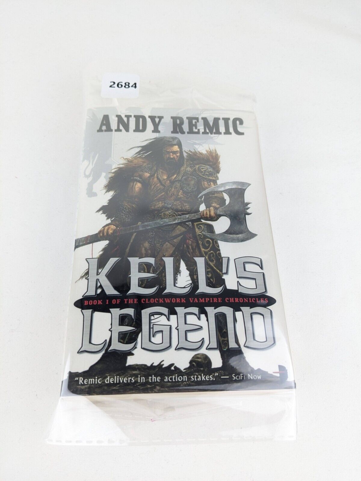 Kell's Legend by Andy Remic 2009 Clockwork vampire chronicles