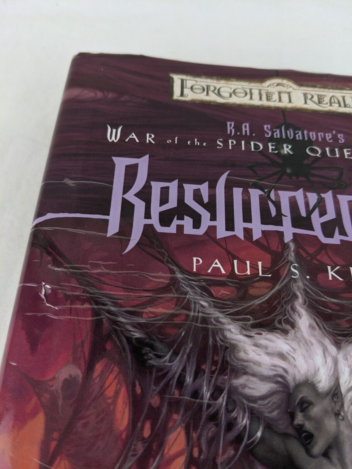 Resurrection by Paul S. Kemp 2005 First Edition Hardcover Spider Queen