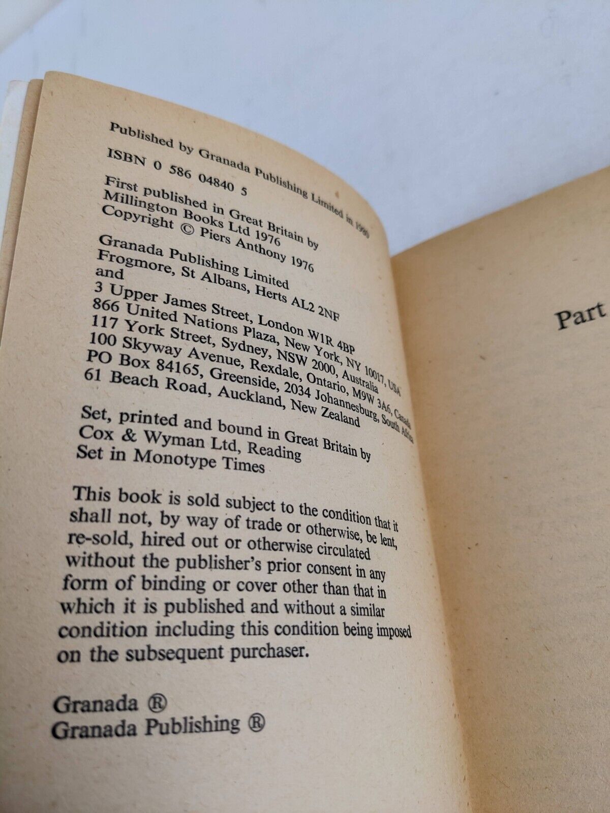 Omnivore 1977 & Steppe 1976 by Piers Anthony