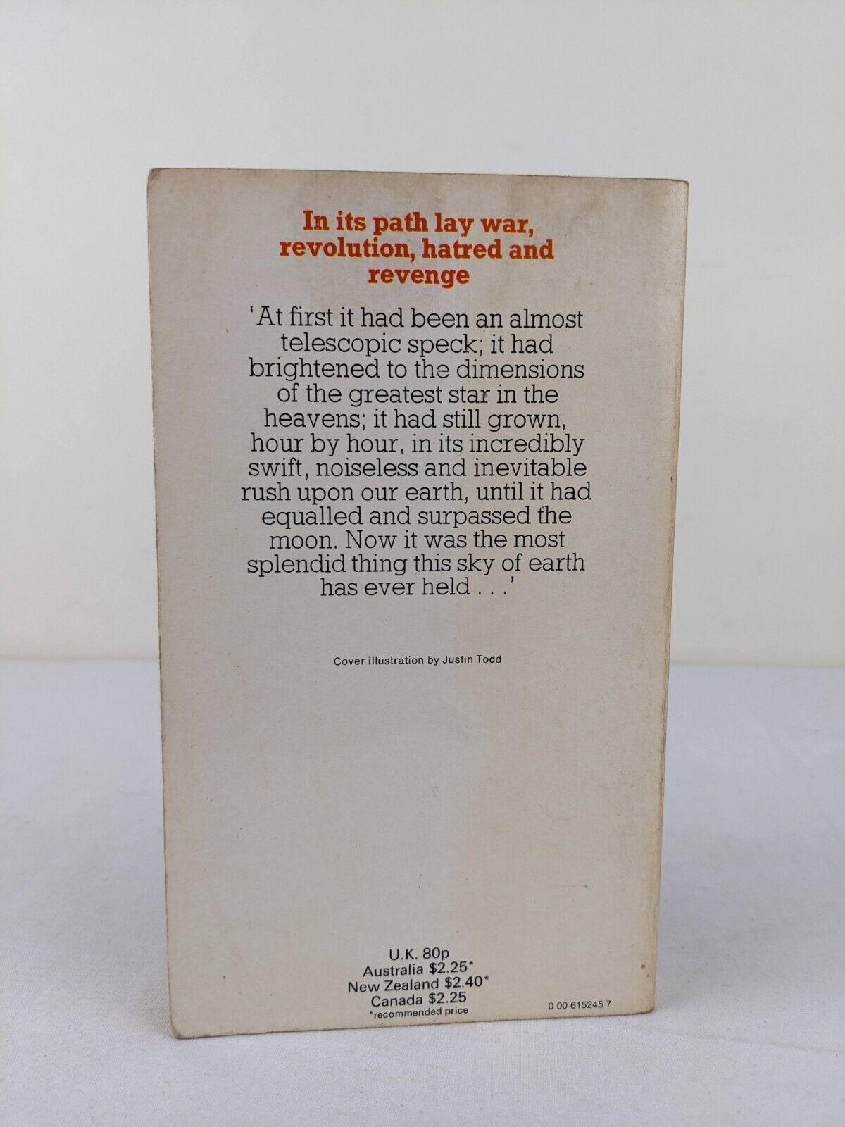 In the days of the comet by H. G. Wells 1978 Fontana edition