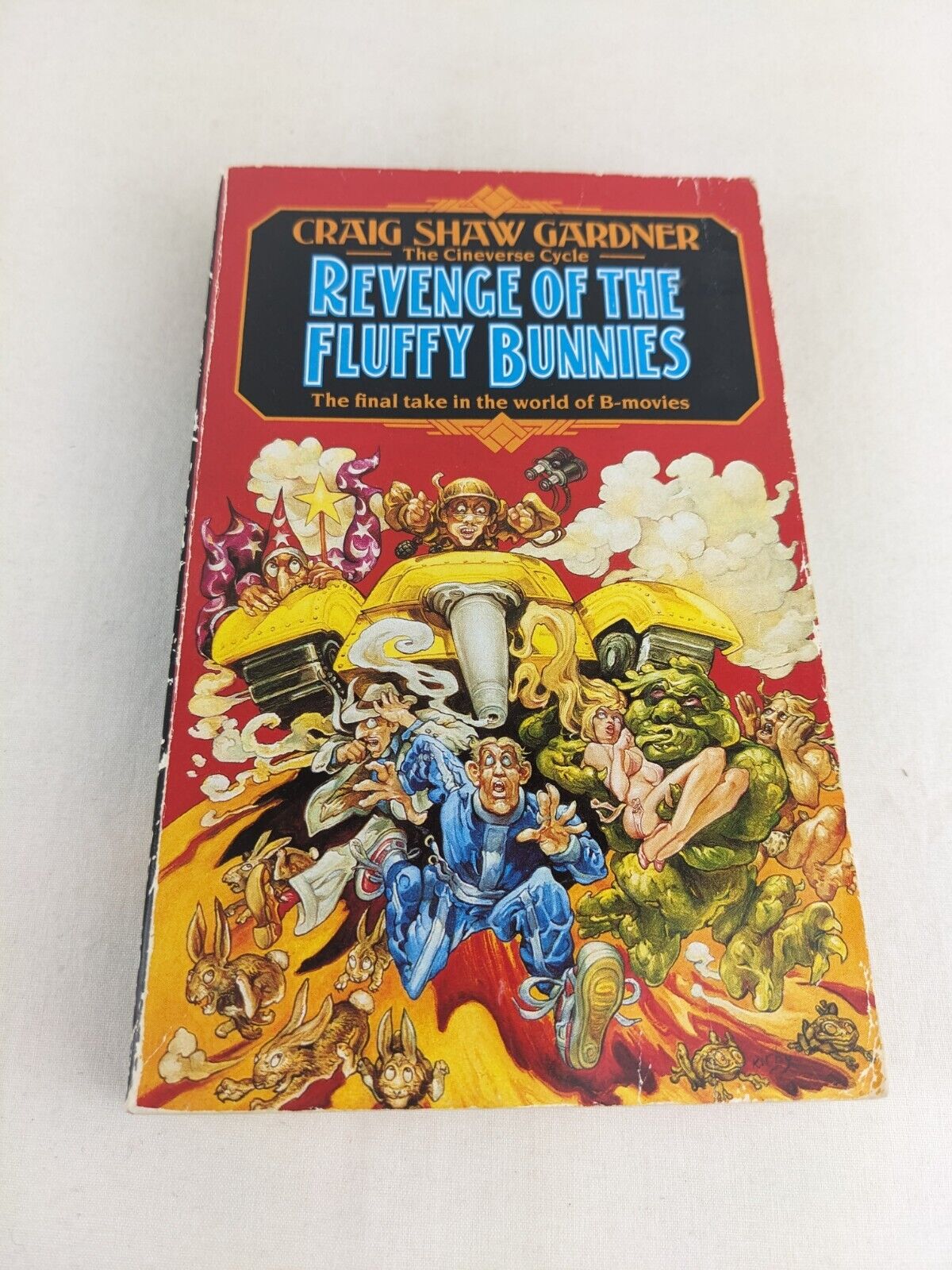 Revenge of the fluffy bunnies by Craig Shaw Gardner 1990 Cineverse Cycle
