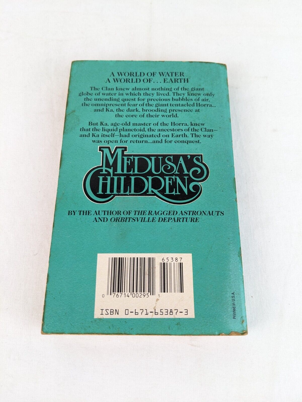 Medusa's children by Bob Shaw 1988 First Baen Printing