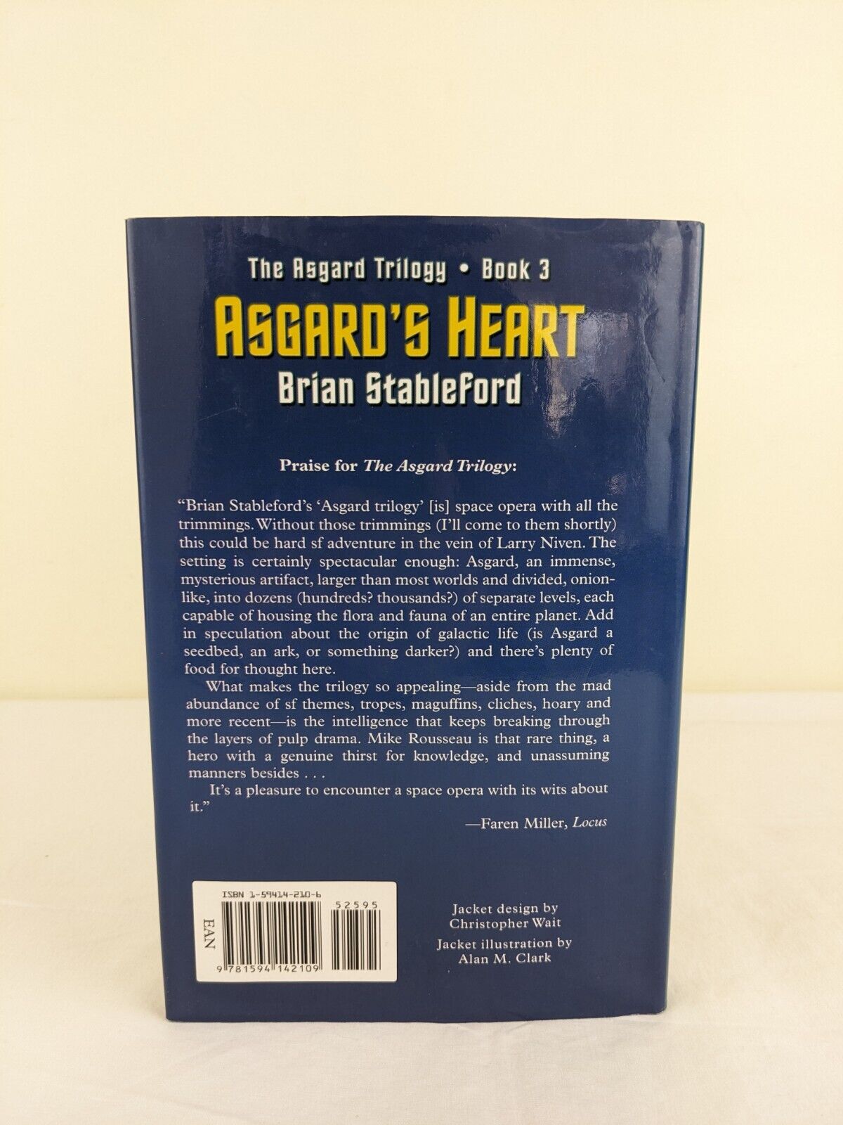 Asgard's Heart By Brian Stableford 2005 US First Edition Hardcover