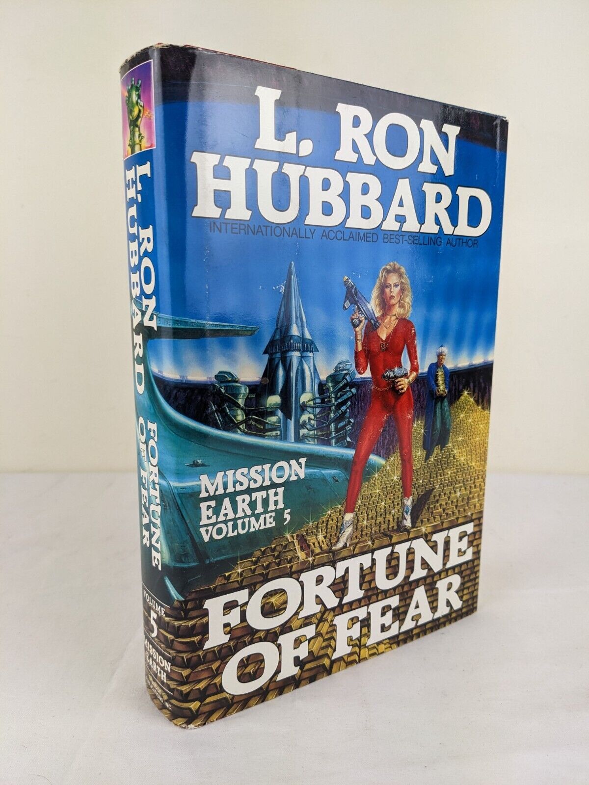 Mission Earth: Fortune of Fear by L. Ron Hubbard hardcover 1986