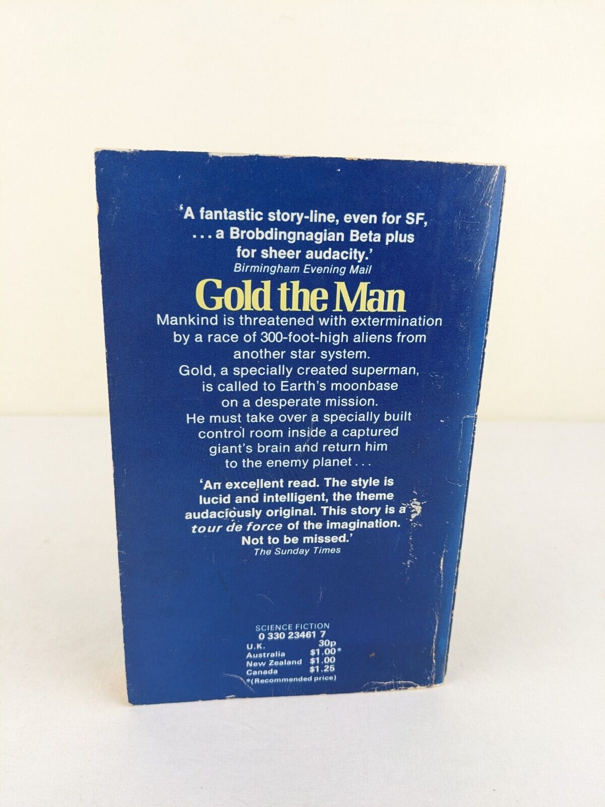 Gold the man by Joseph Green 1973 Pan Science Fiction