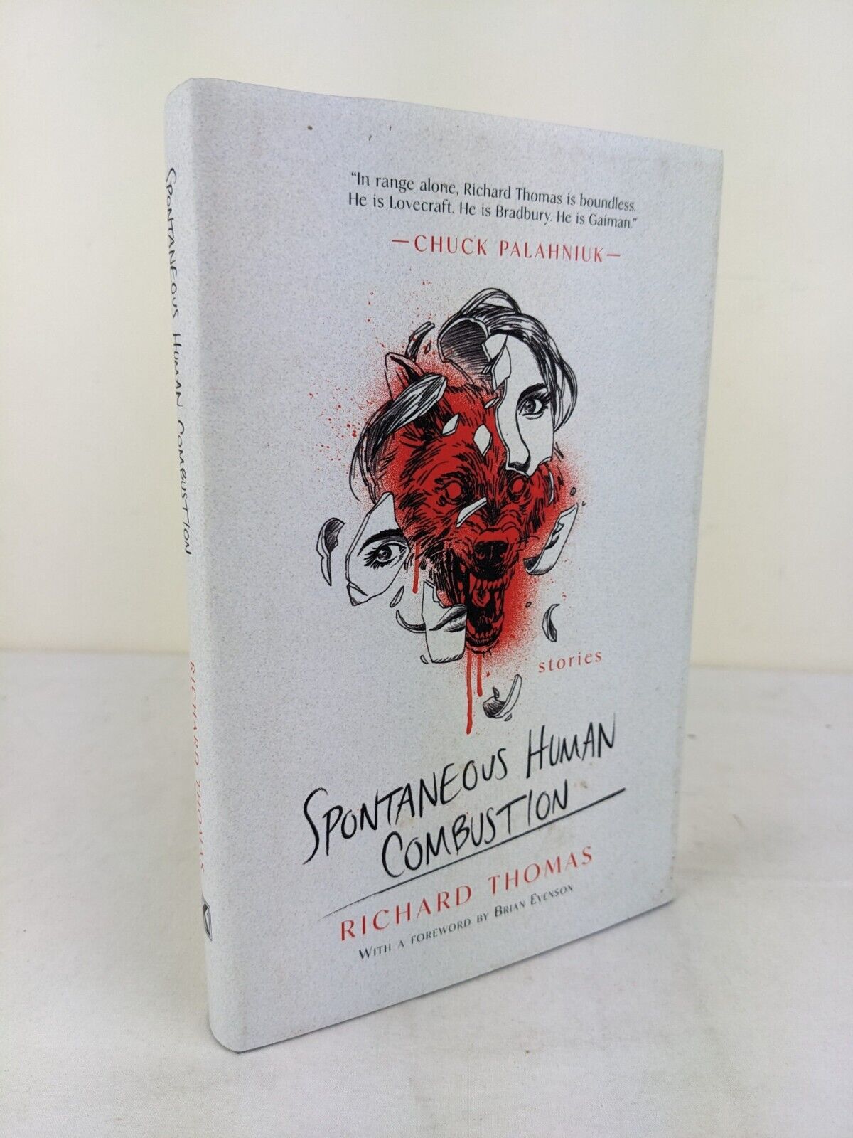 Spontaneous Human combustion by Richard Thomas 2022 hardcover short story horror