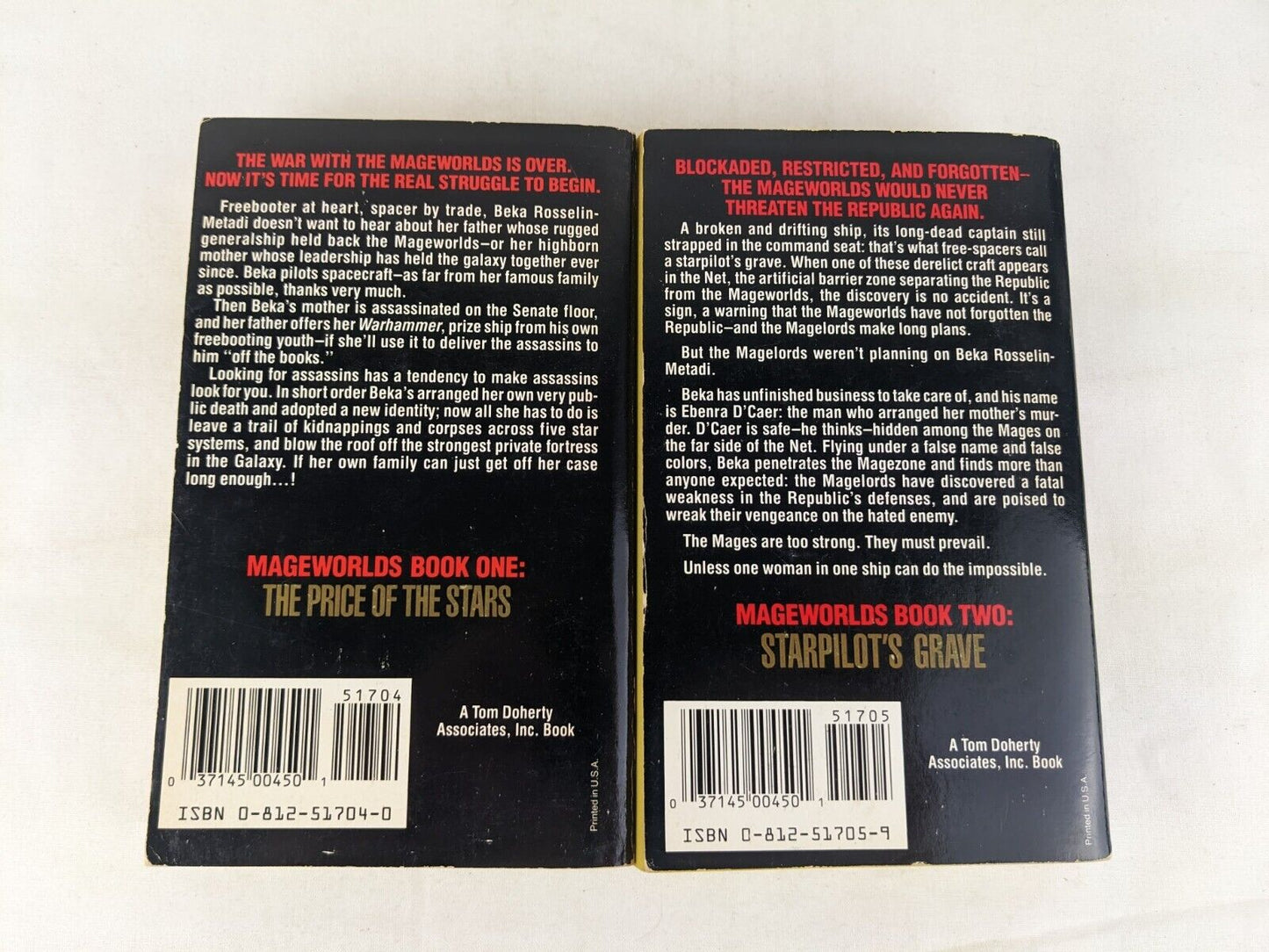 The mageworlds by Debra Doyle and James D. Macdonald 1992 - Stars & Starpilot's