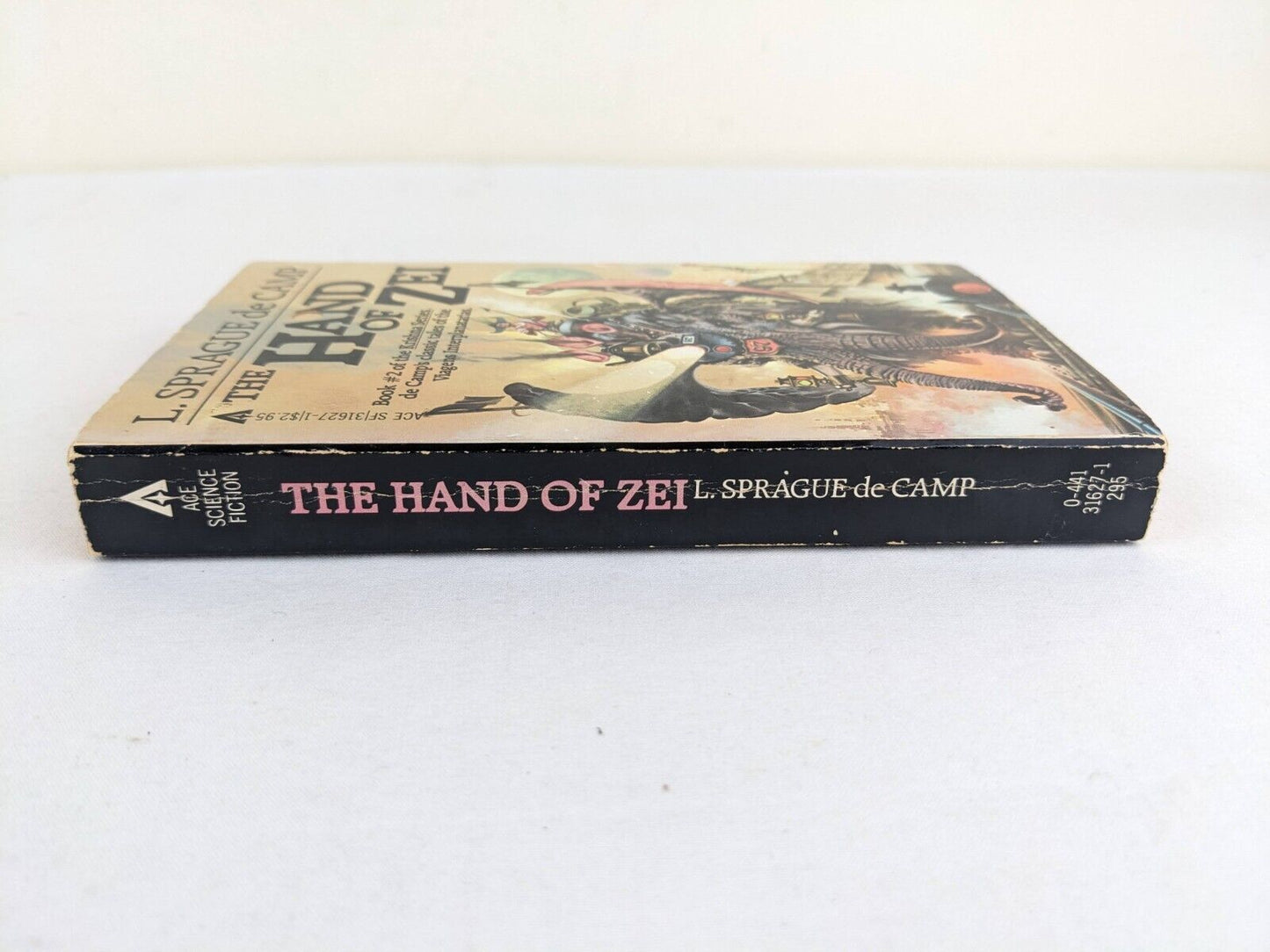 The hand of Zei by L. Sprague de Camp 1982  Viagens Interplanetarias