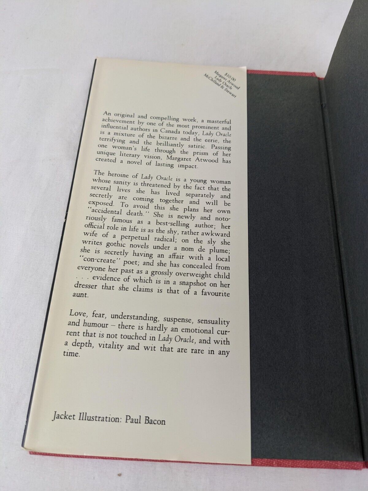 Lady Oracle by Margaret Atwood 1976 Hardcover