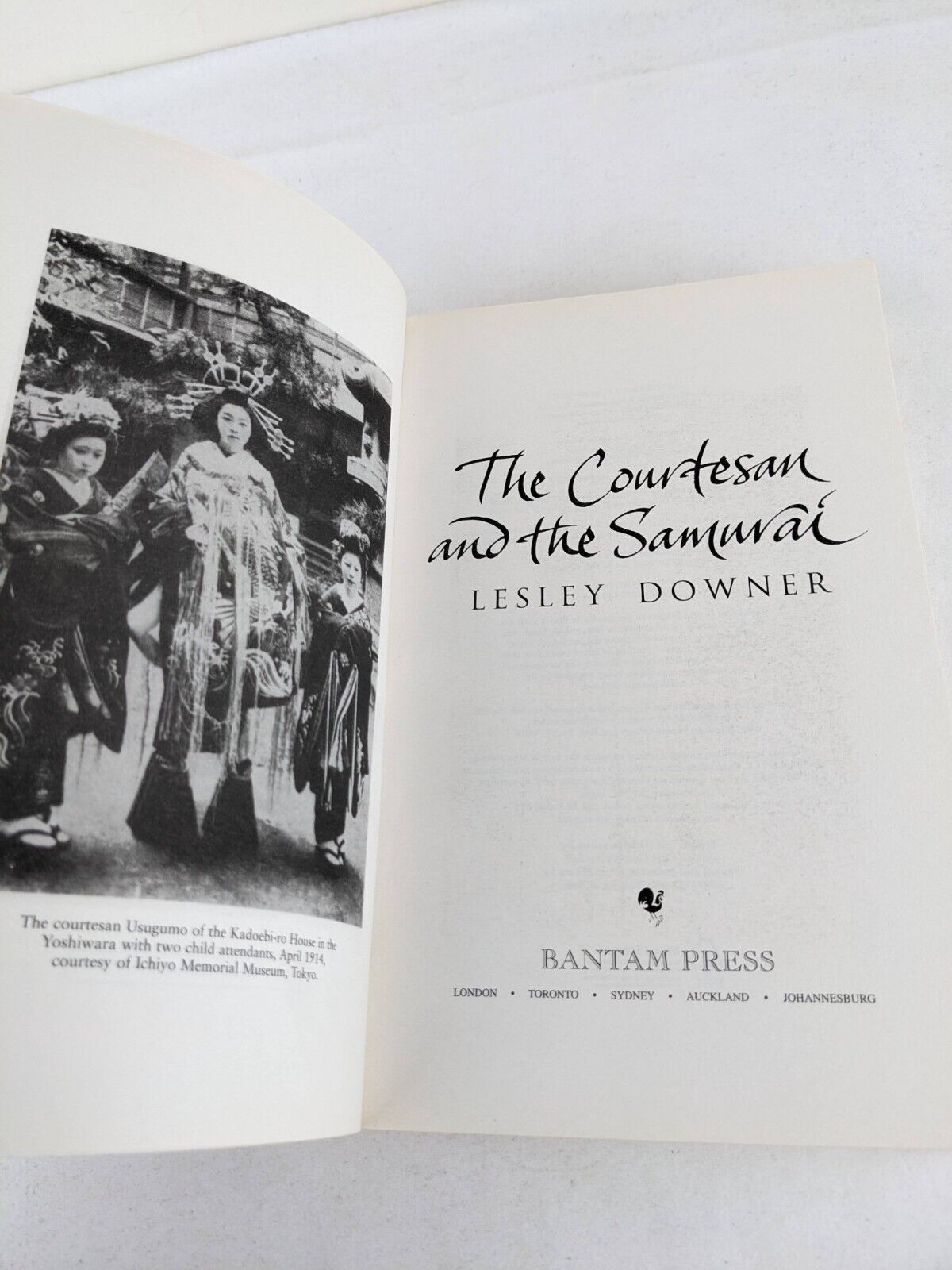 The courtesan and the samurai by Lesley Downer 2010
