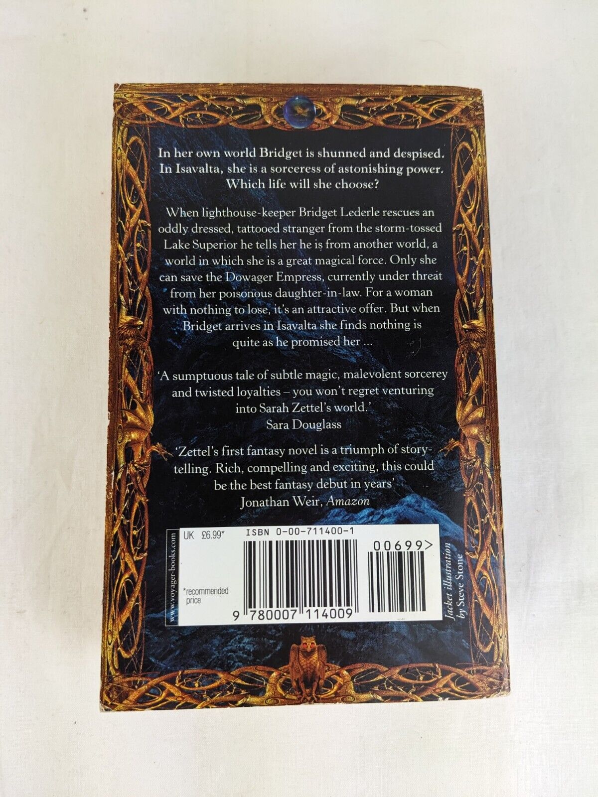 A sorcerer's treason by Sarah Zettel 2002 Isavalta Trilogy