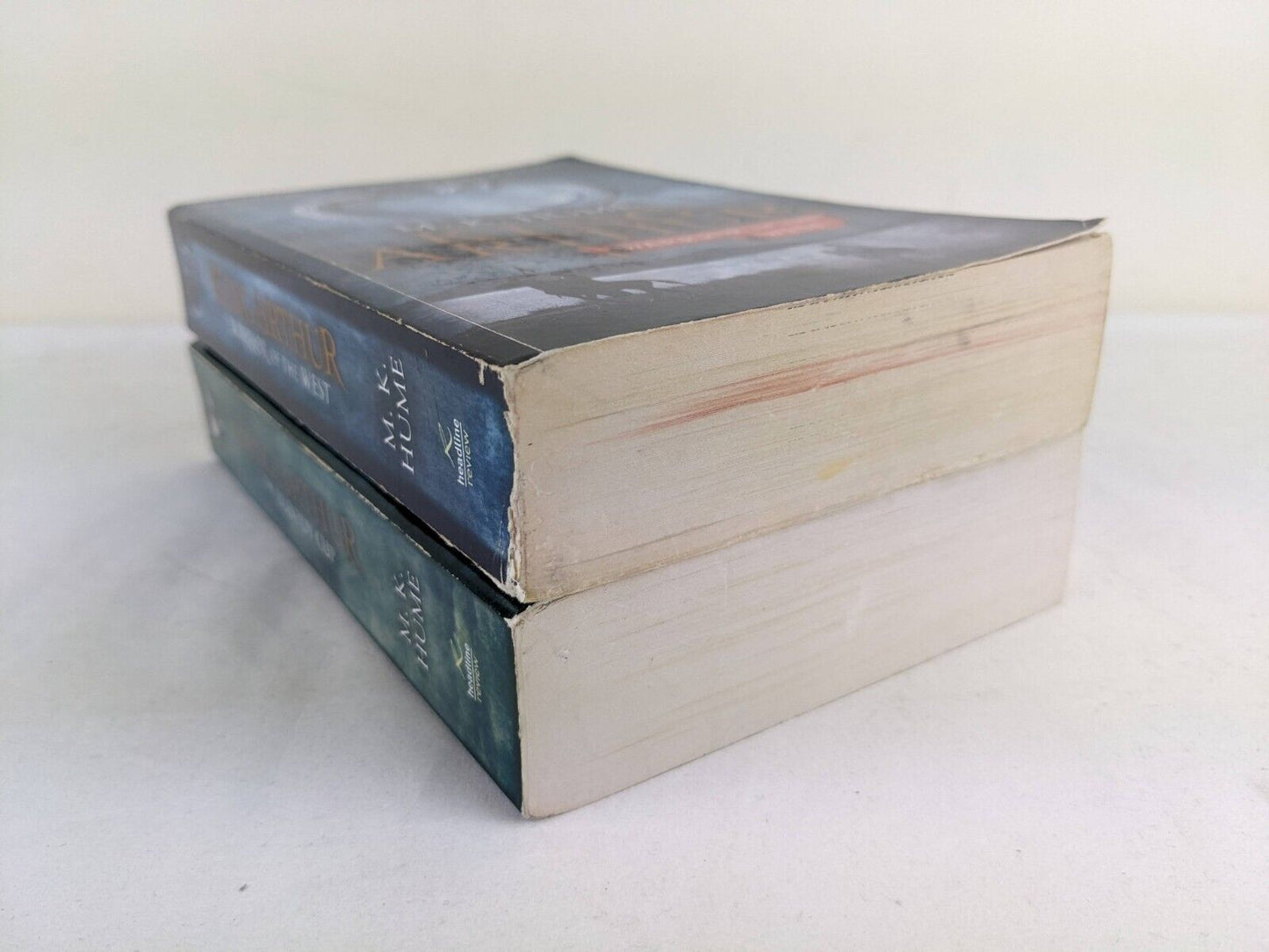 King Arthur by M.K. Hume 2009 Warrior of the west & The bloody cup