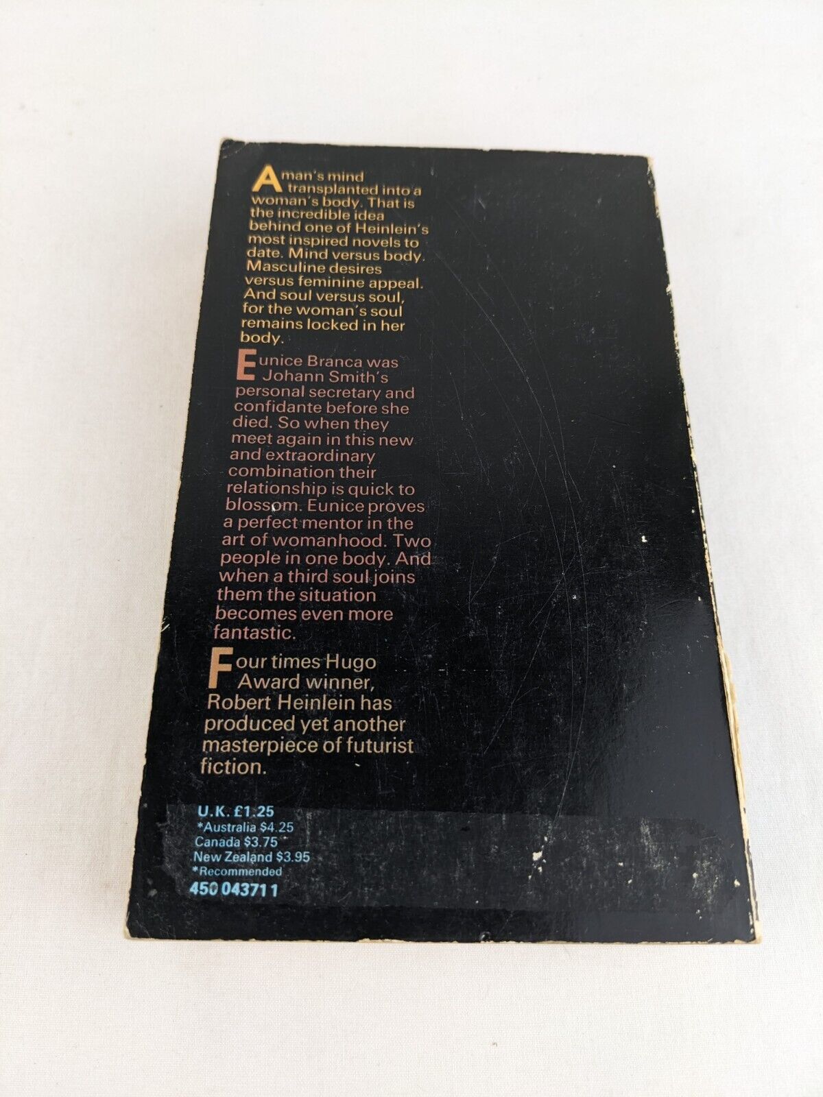 I will fear no evil by Robert A. Heinlein 1979