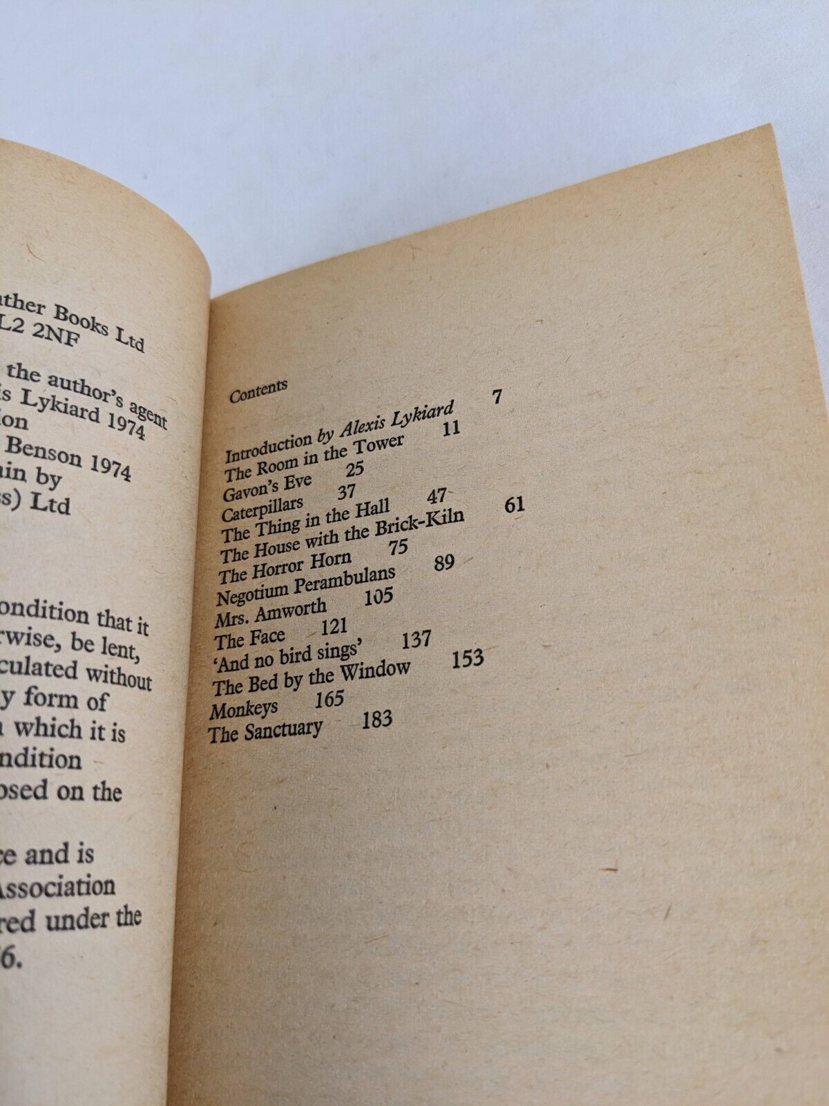 The best Horror stories of E. F. Benson: The horror horn 1974