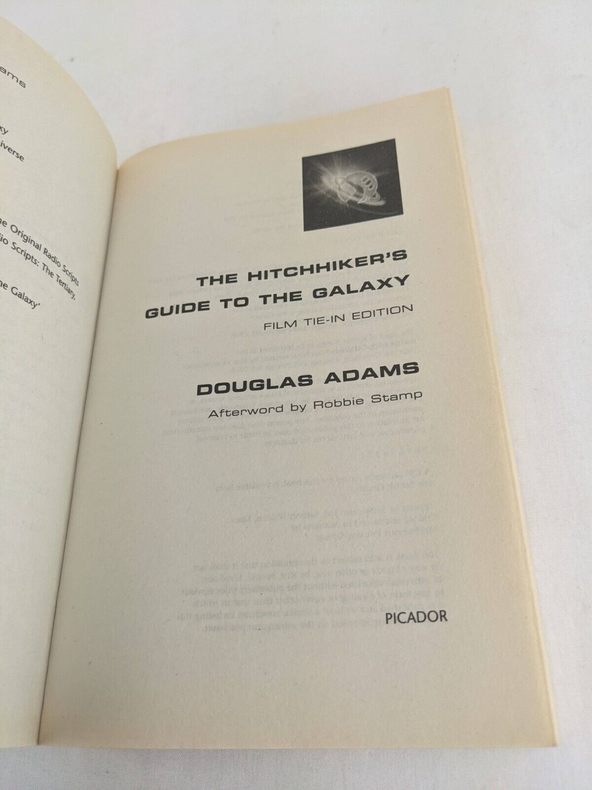The Hitchhiker's Guide to the Galaxy by Douglas Adams 2005