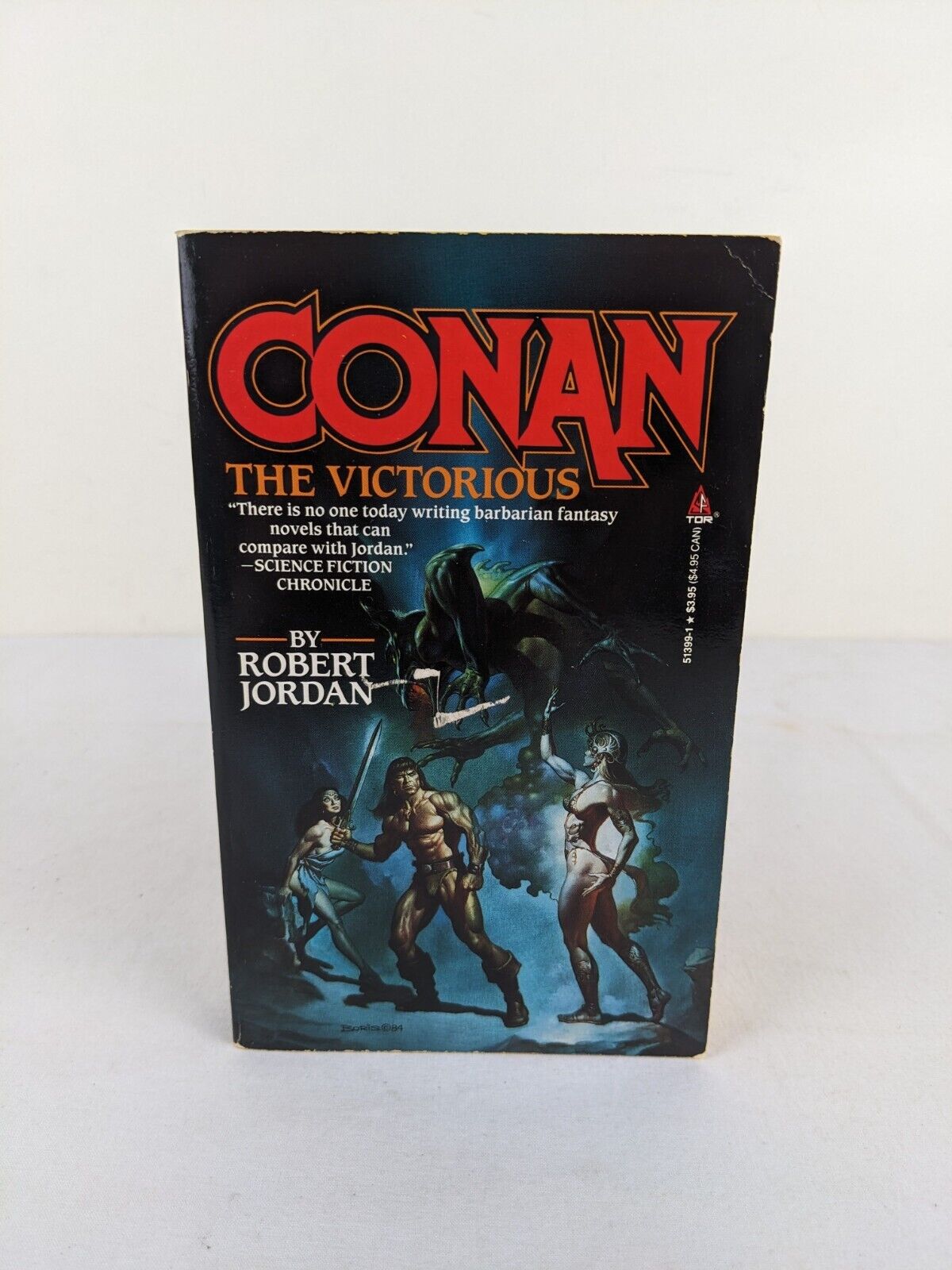 Conan the victorious by Robert Jordan 1984 TOR