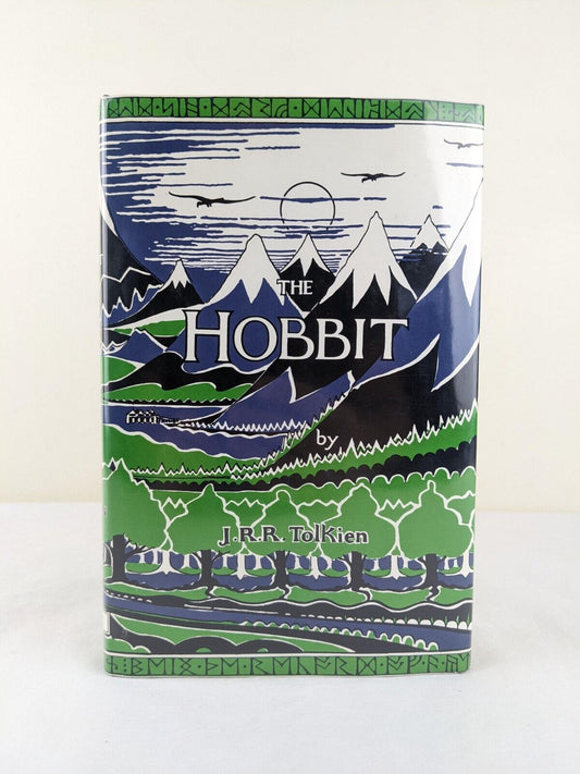 The hobbit by J.R.R. Tolkien Fourth Edition 1990 Hardcover Tolkien Illustrated