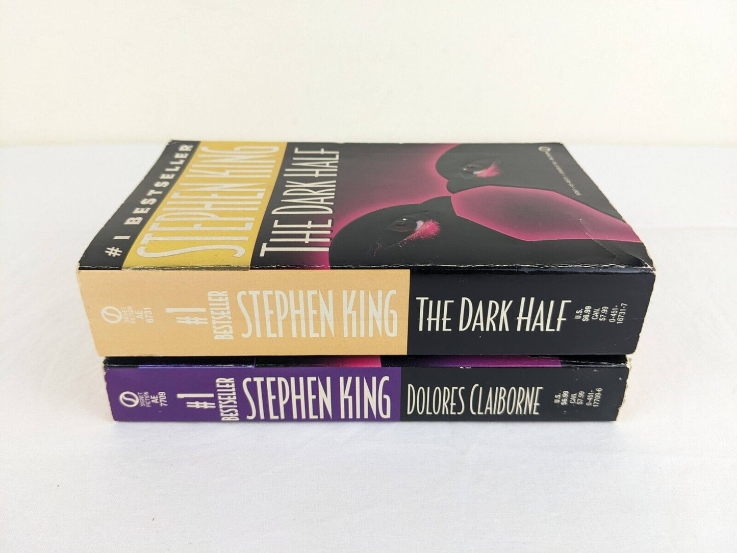 Dark Half & Dolores Claiborne by Stephen King