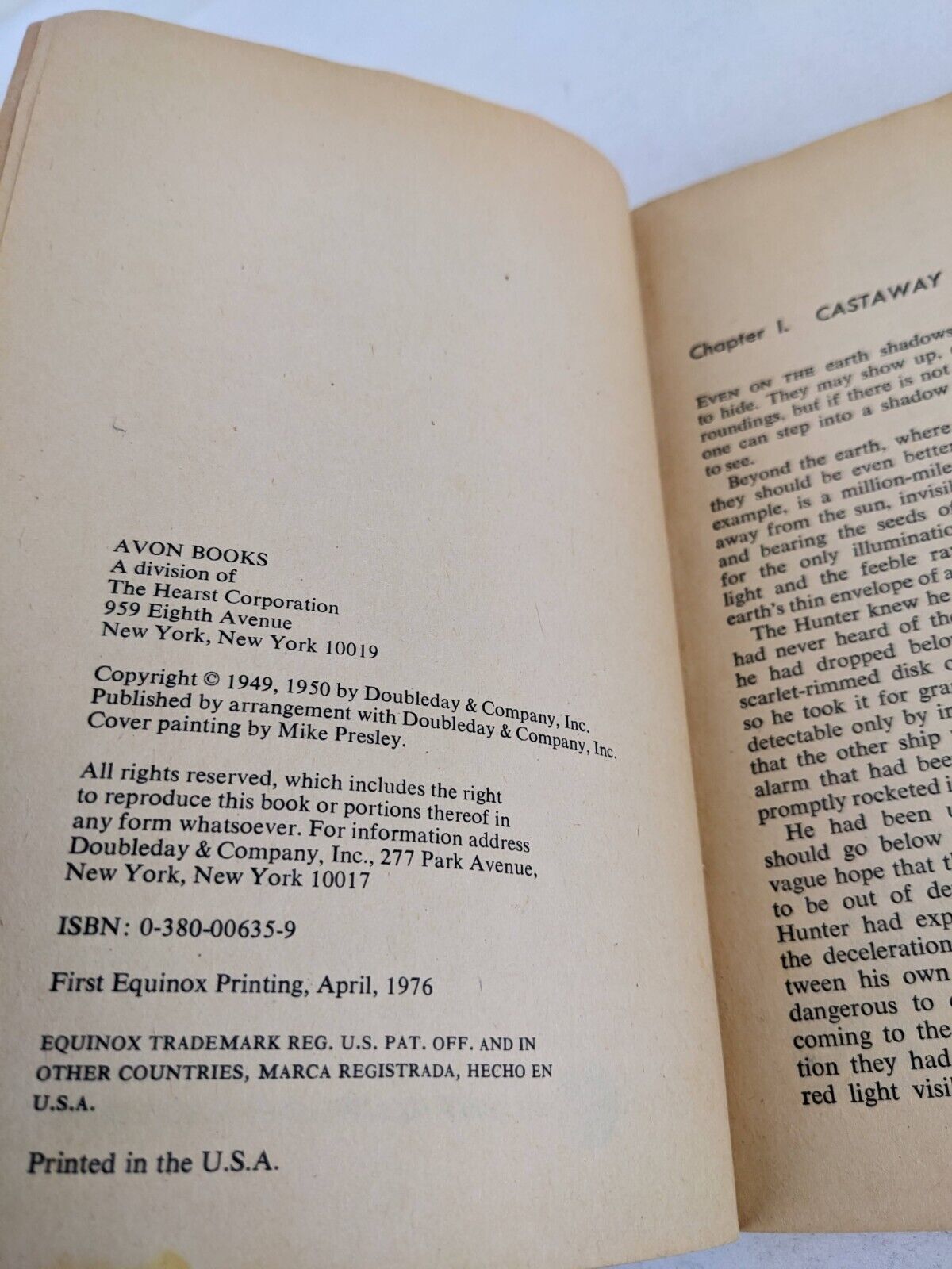 Needle by Hal Clement 1976 Equinox Printing - Science fiction Rediscovery