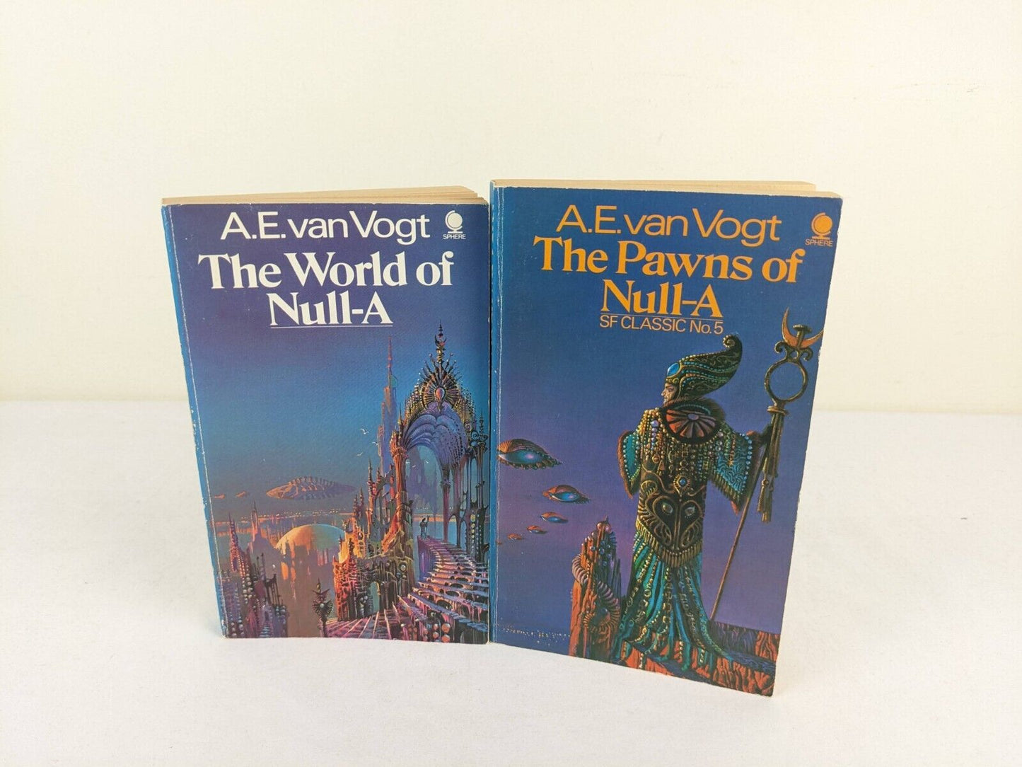 The world of Null-a & Pawns of Null-a by A.E. Van Vogt 1974