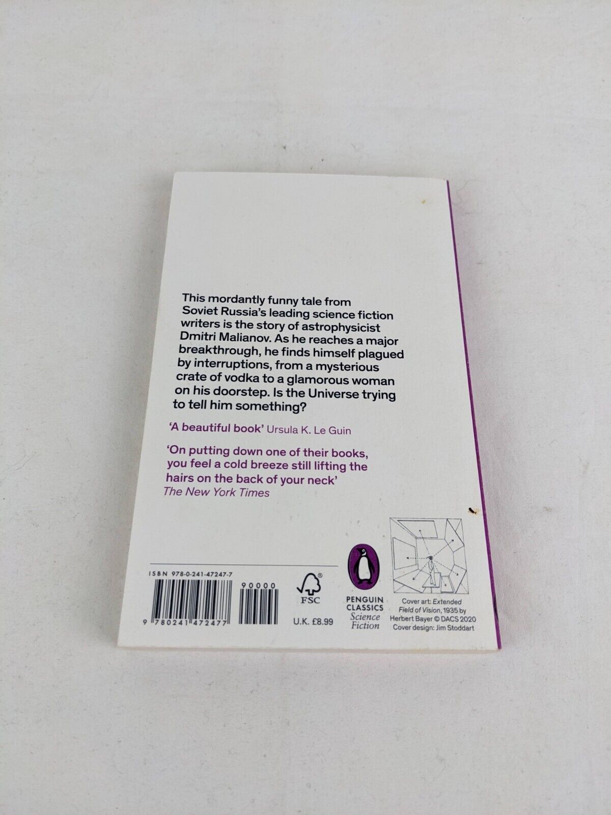 One Billion Years to the end of the world by Arkady and Boris Strugatsky 2020