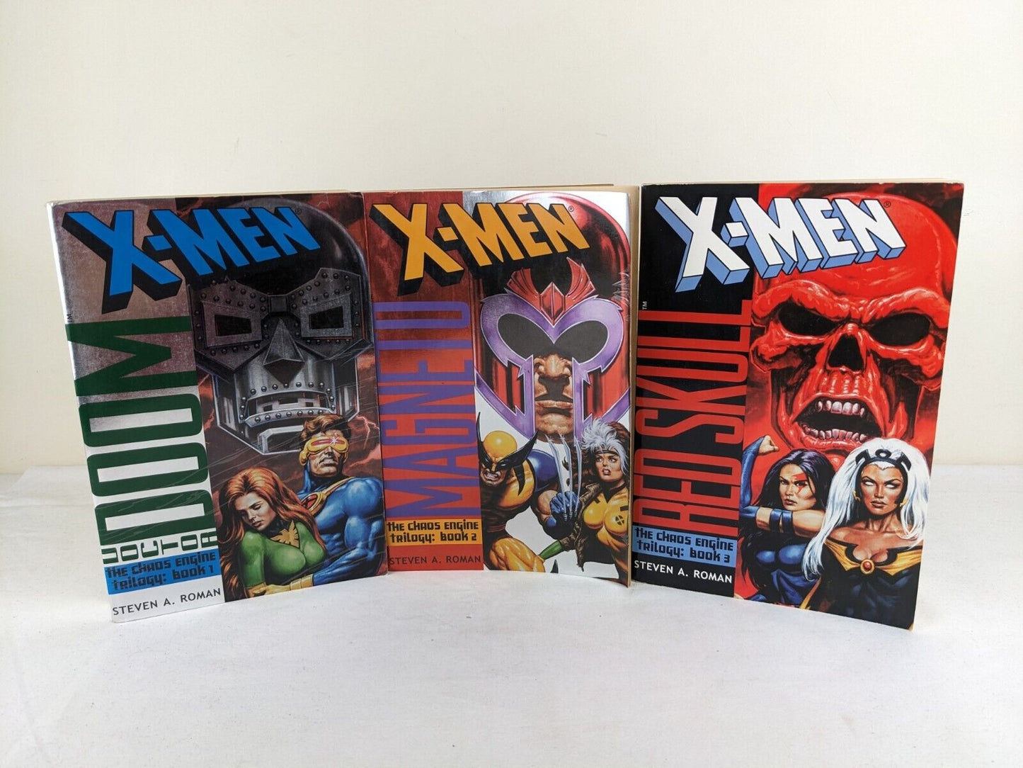 The Chaos Engine Series by Steven A. Roman 2000 Doctor Doom, Magneto & Red Skull