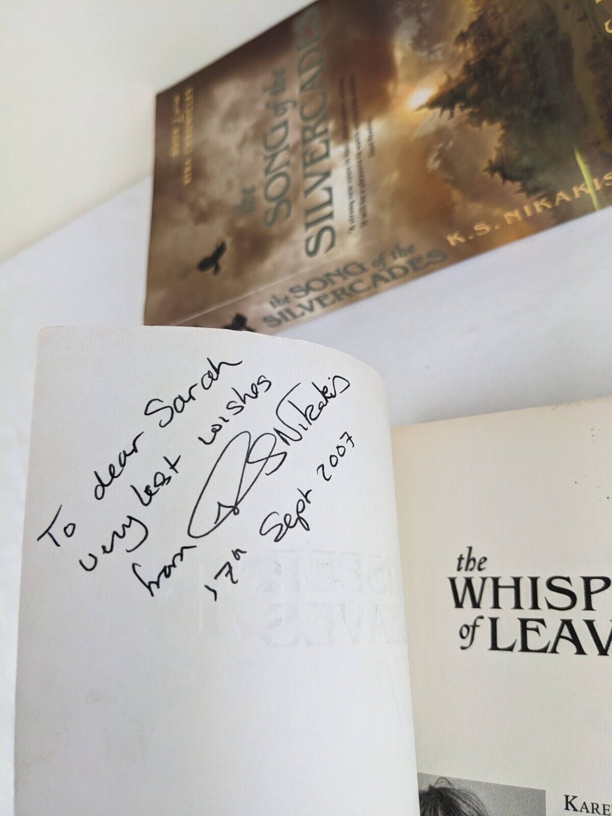 Kira Chronicles by K. S. Nikakis Whisper of leaves / Song of Silvercades 2007