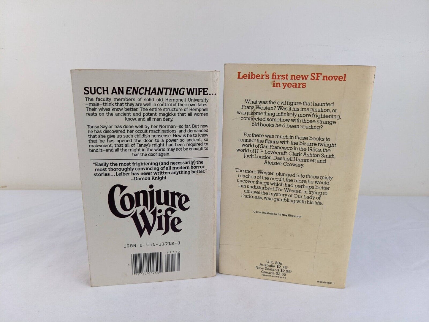 Conjure wife & Our lady of darkness by Fritz Leiber 1978