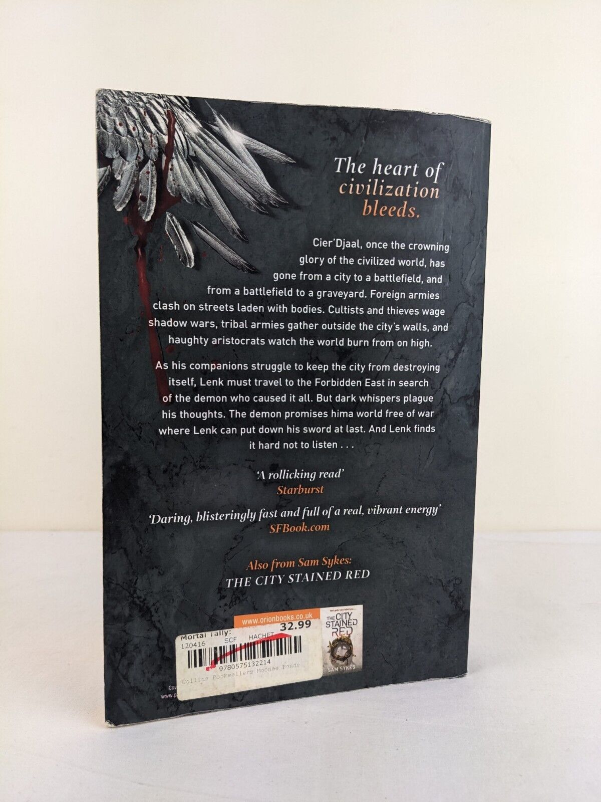 The mortal tally by Sam Sykes 2016 Bring Down Heaven