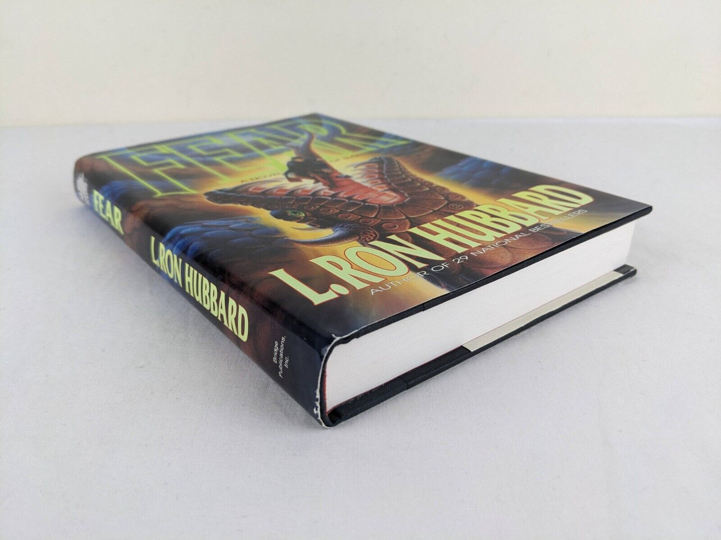 Fear by L. Ron Hubbard 1991 Hardcover First Edition Horror science fiction