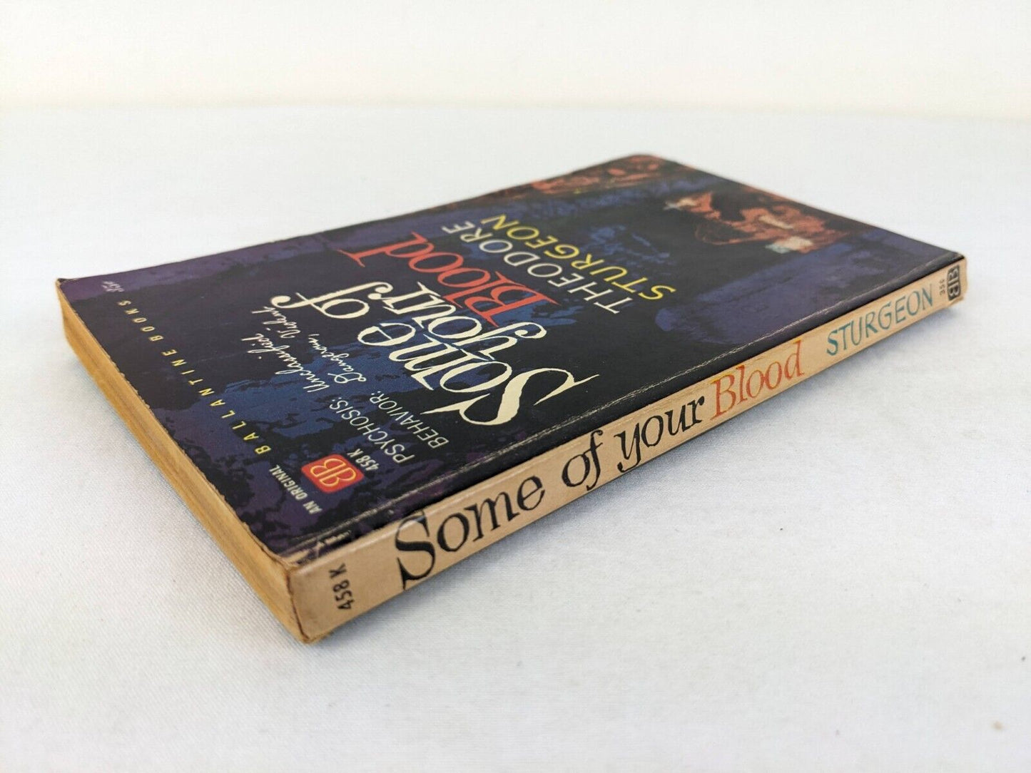 Some of your blood by Theodore Sturgeon 1961 Ballantine books