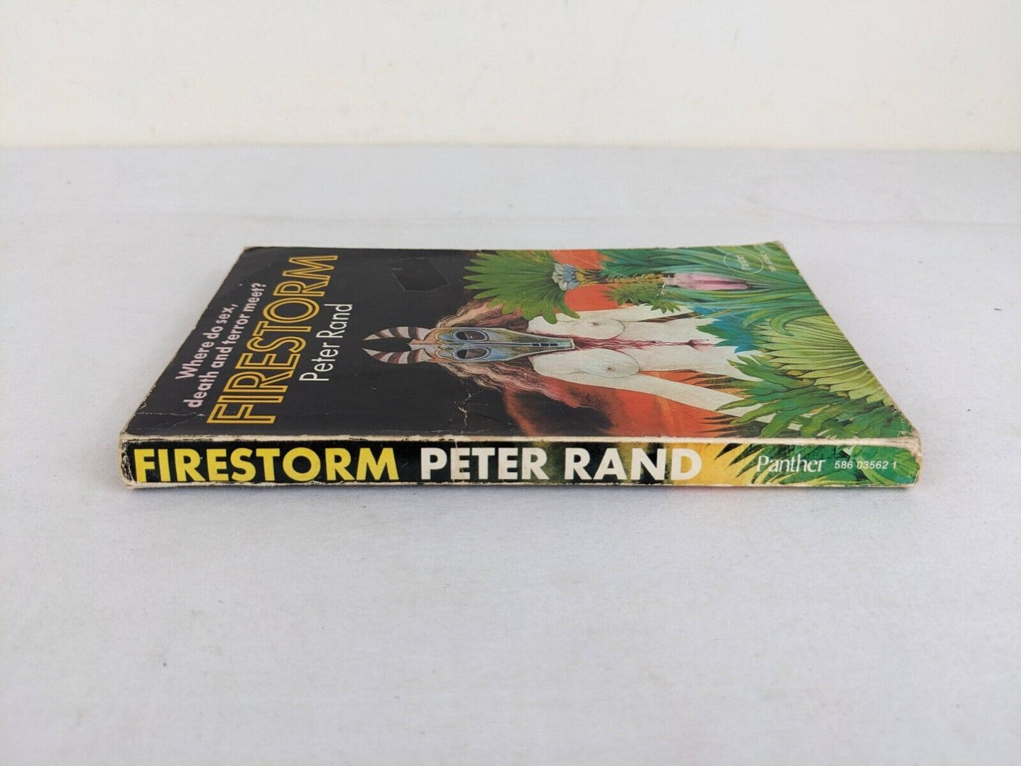 Firestorm by Peter Rand 1971 Occult Strange Fiction