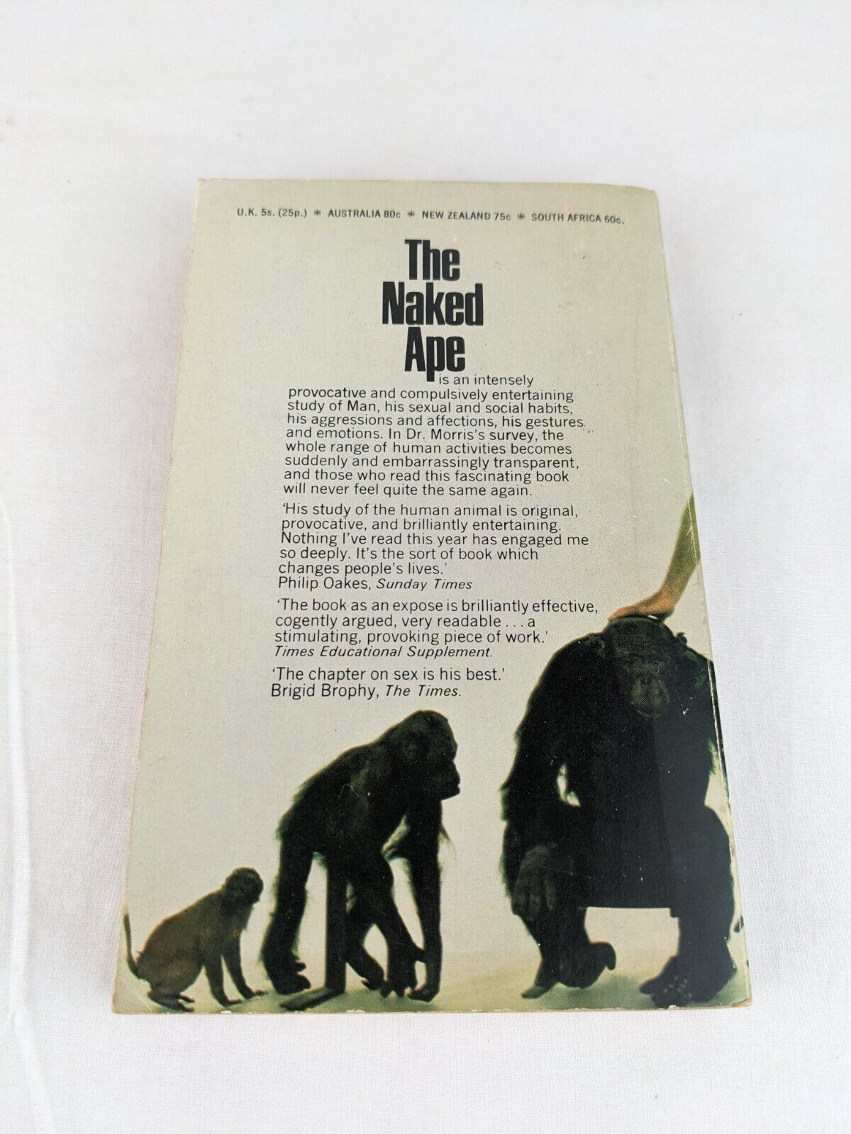 The naked Ape by Desmond Morris 1969 corgi books