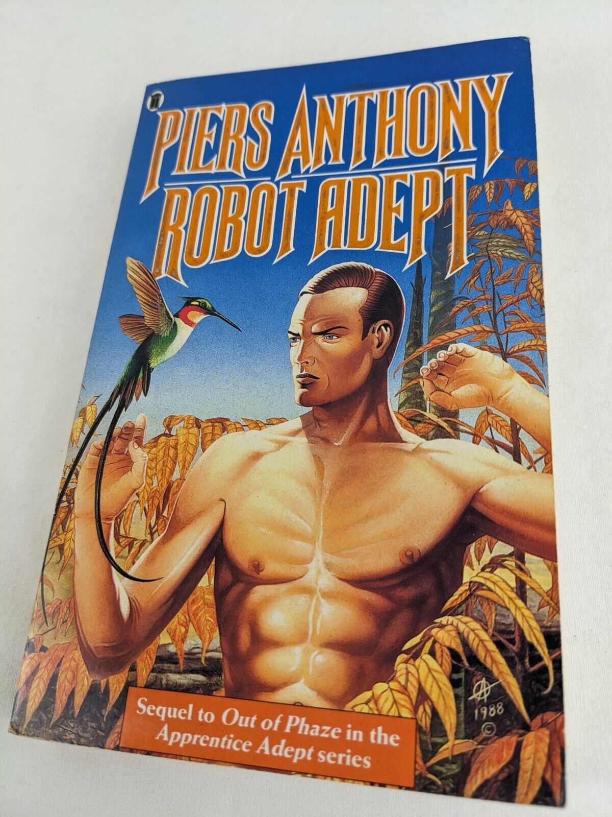 Apprentice Adept x 5 by Piers Anthony 1983 Split, Blue, Juxtaposition etc