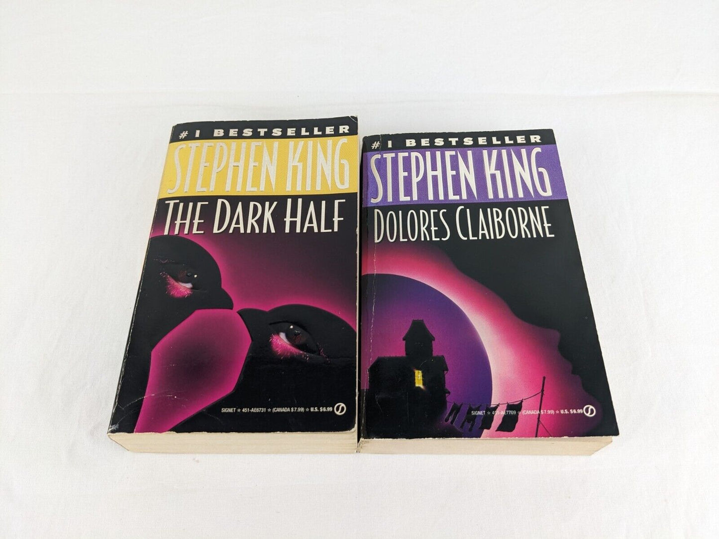 Dark Half & Dolores Claiborne by Stephen King