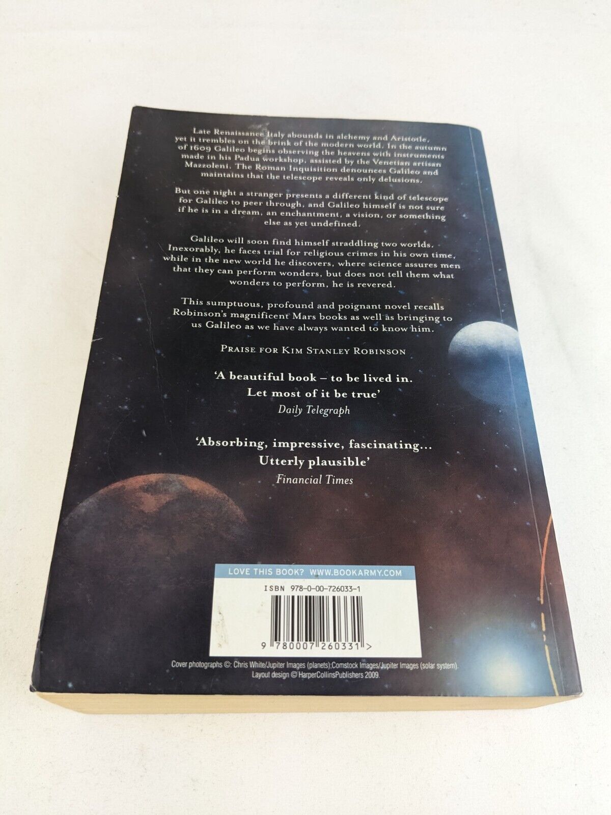 Galileo's Dream by Kim Stanley Robinson 2009