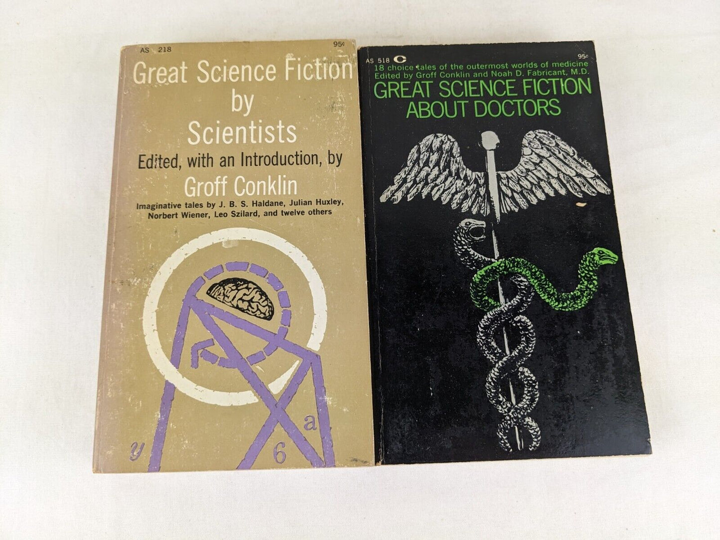 Great science fiction by Scientists & about doctors edited by Groff Conklin 1962