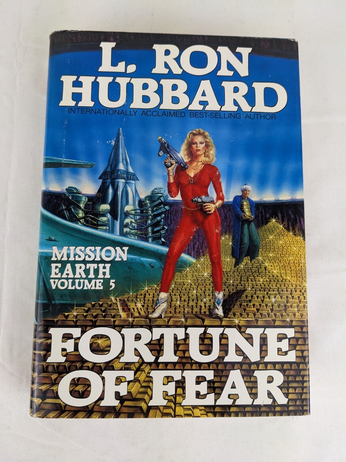Mission Earth: Fortune of Fear by L. Ron Hubbard hardcover 1986