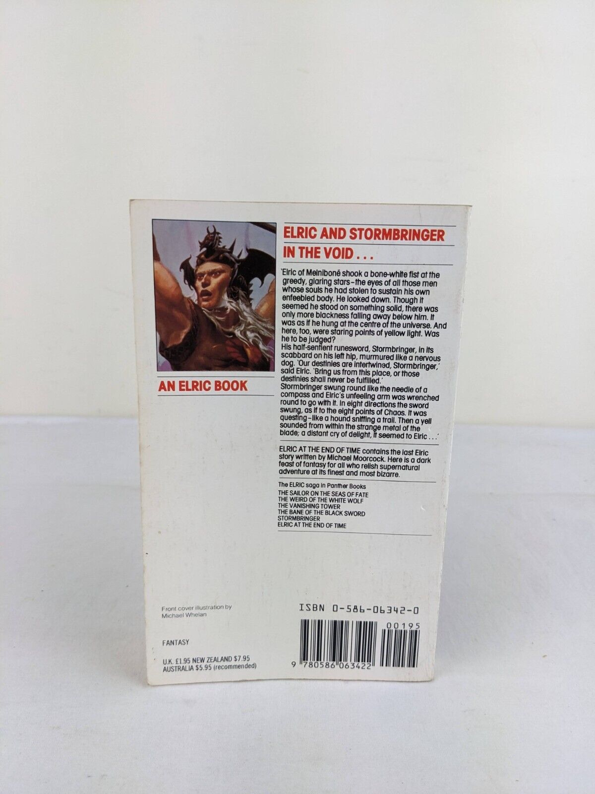 Elric at the end of time by Michael Moorcock 1985 Granada