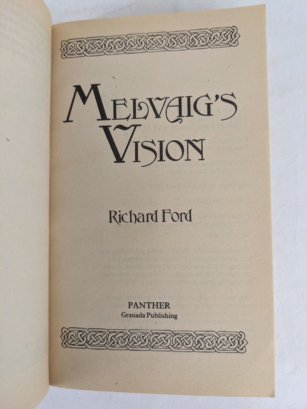 Melvaig's Vision by Richard Ford 1985