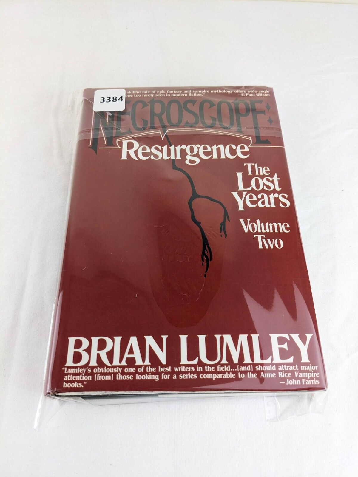 Resurgence Lost years by Brian Lumley 1996 Hardcover First Edition Necroscope