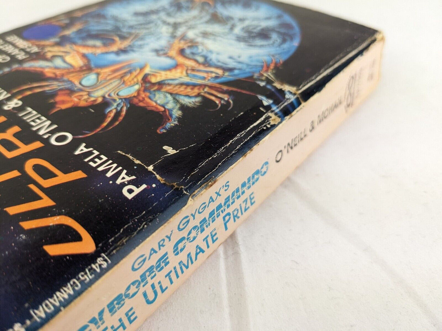 Gary Gygax Cyborg commando trilogy complete by Pamela O'neill 1987 First Print