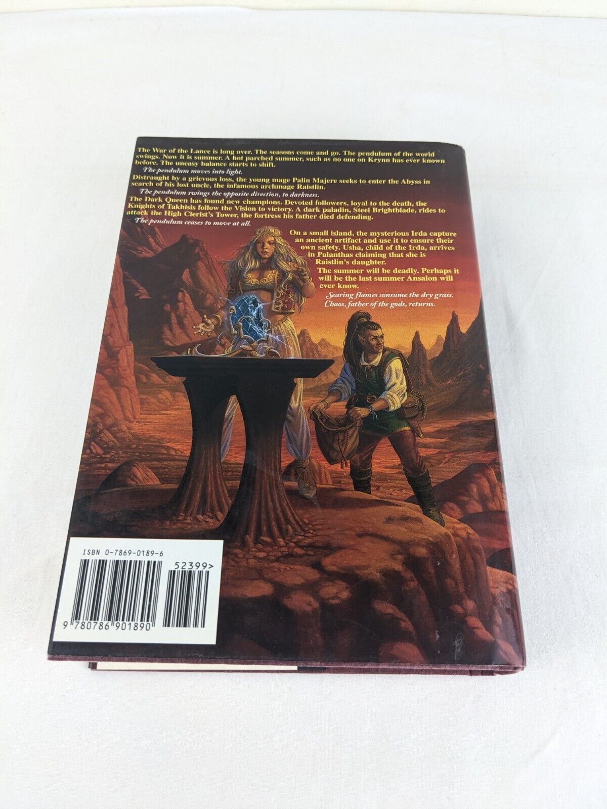 Dragonlance: Dragons of summer flame by Margaret Weis & Hickman 1995 Hardcover