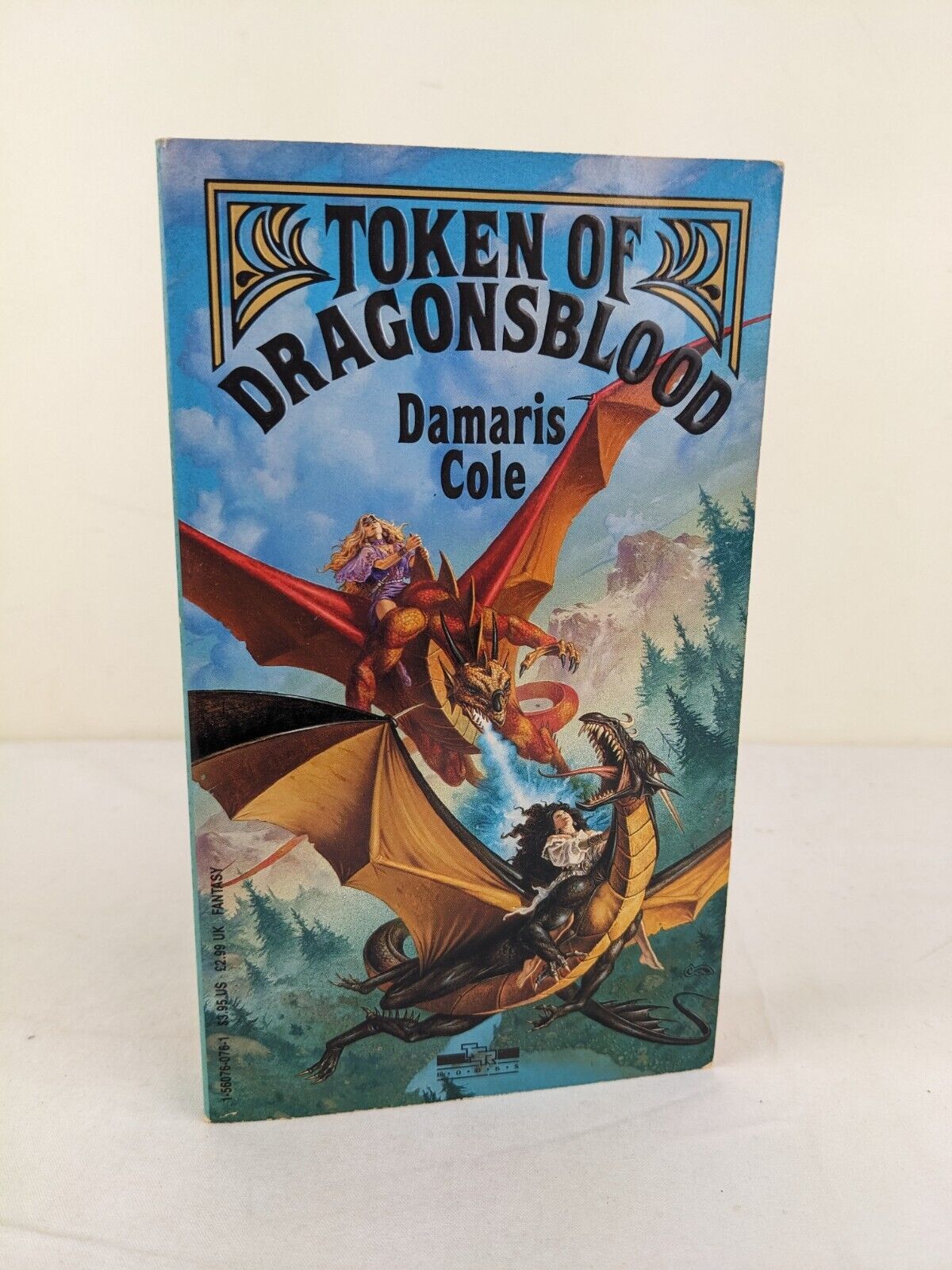 Token of dragonsblood by Damaris Cole 1991 TSR