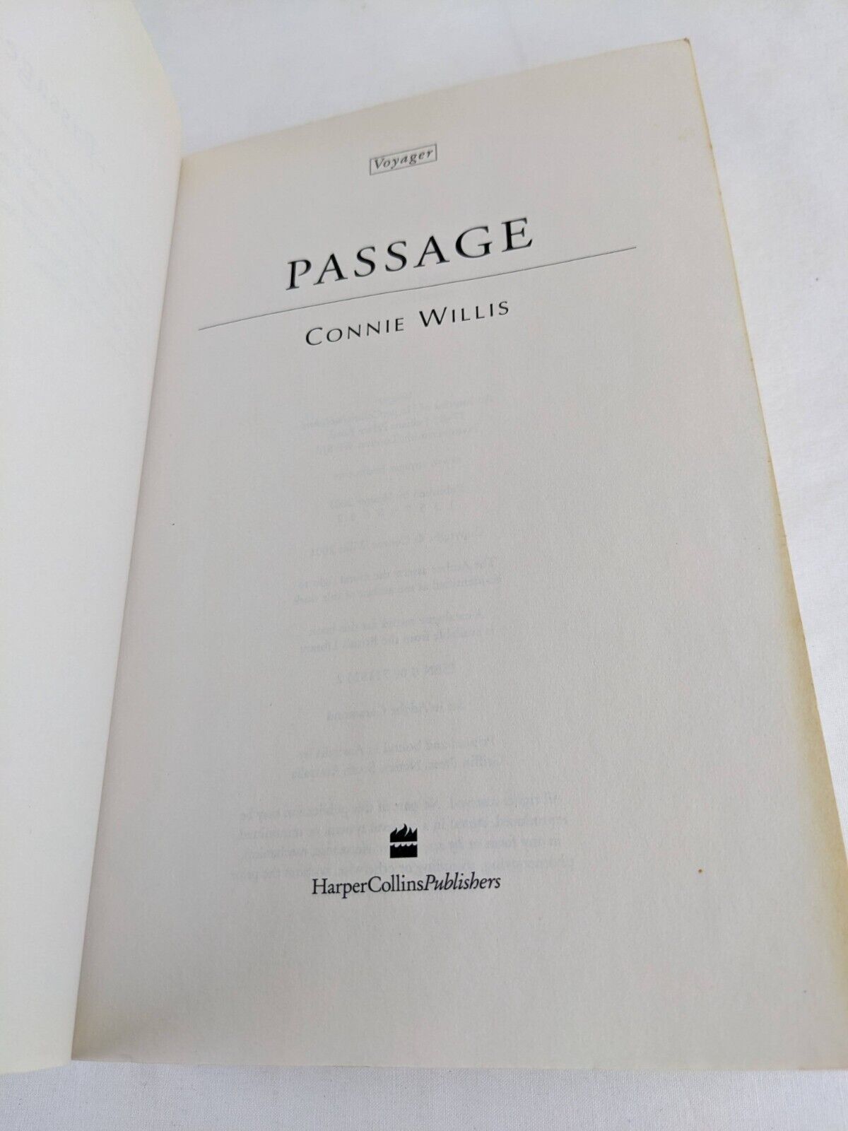 Passage by Connie Willis 2001