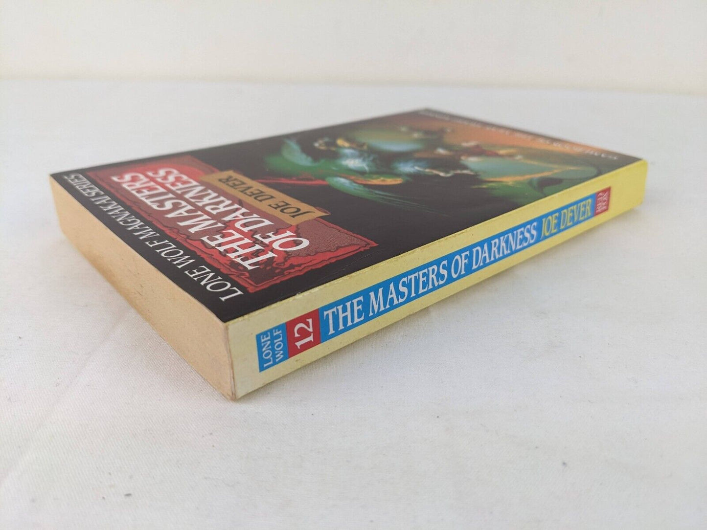 Lone wolf: the masters of darkness by Joe Dever 1990