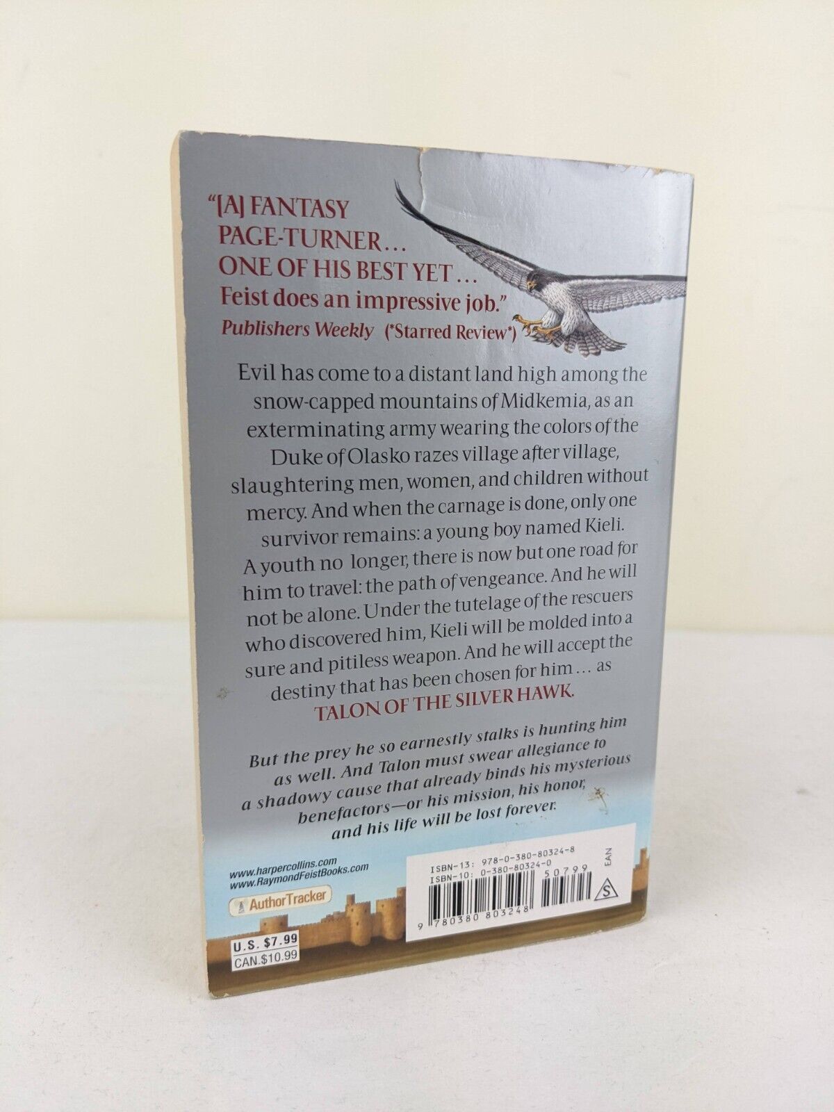 Talon of the silver hawk by Raymond E. Feist 2004 Conclave of shadows