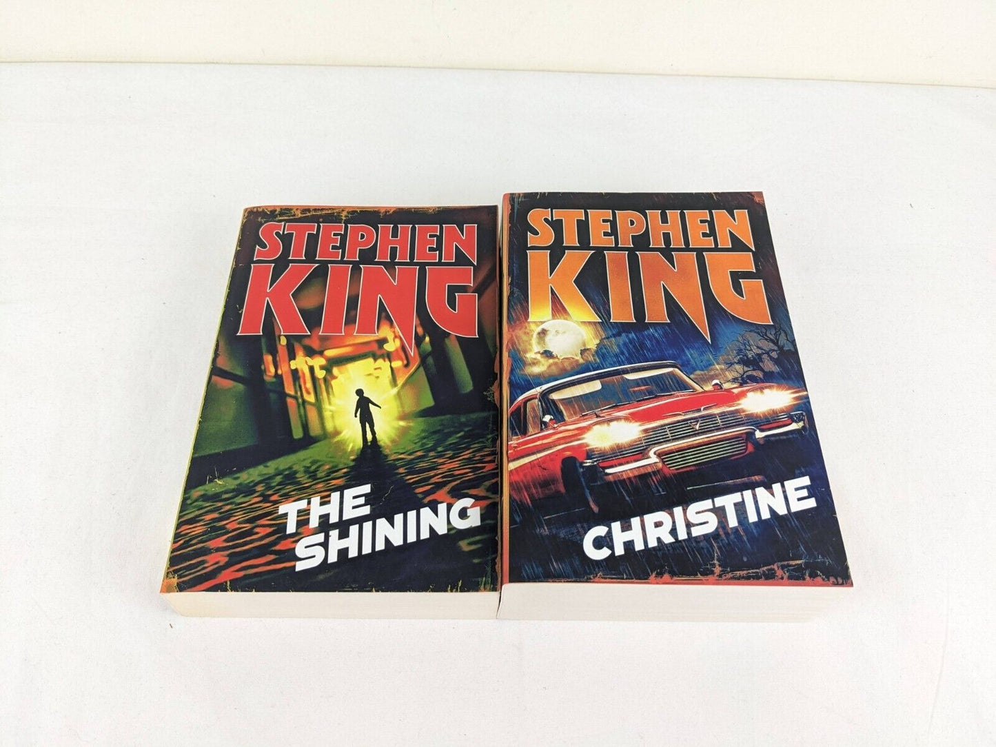 The Shining & Christine by Stephen King 2018 Halloween editions