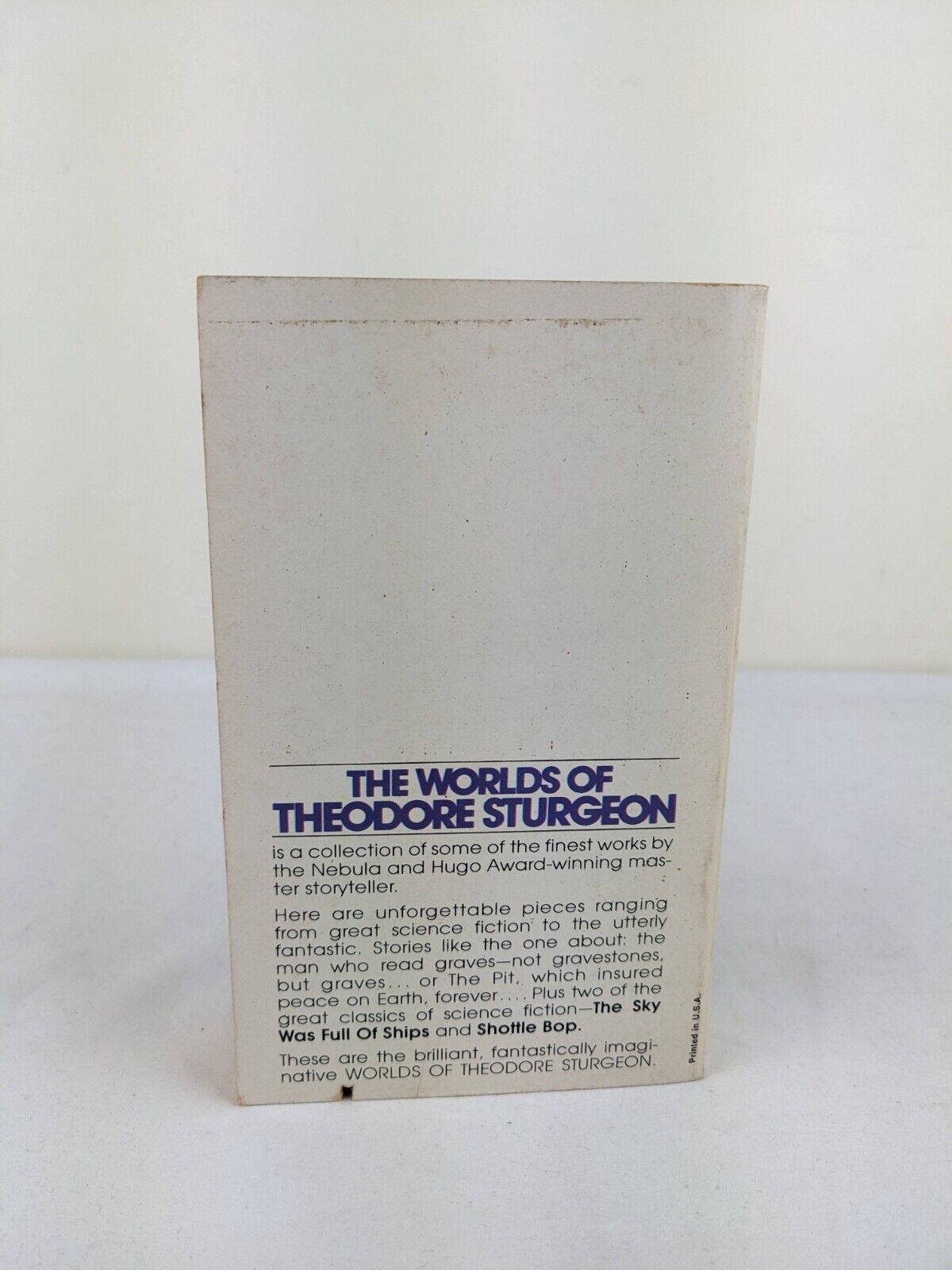 The worlds of Theodore Sturgeon 1972 Short Stories Ace books